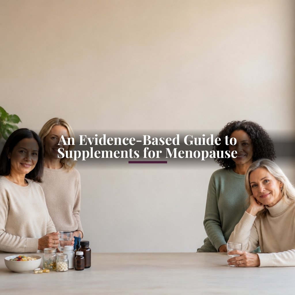 An Evidence-Based Guide to Supplements for Menopause