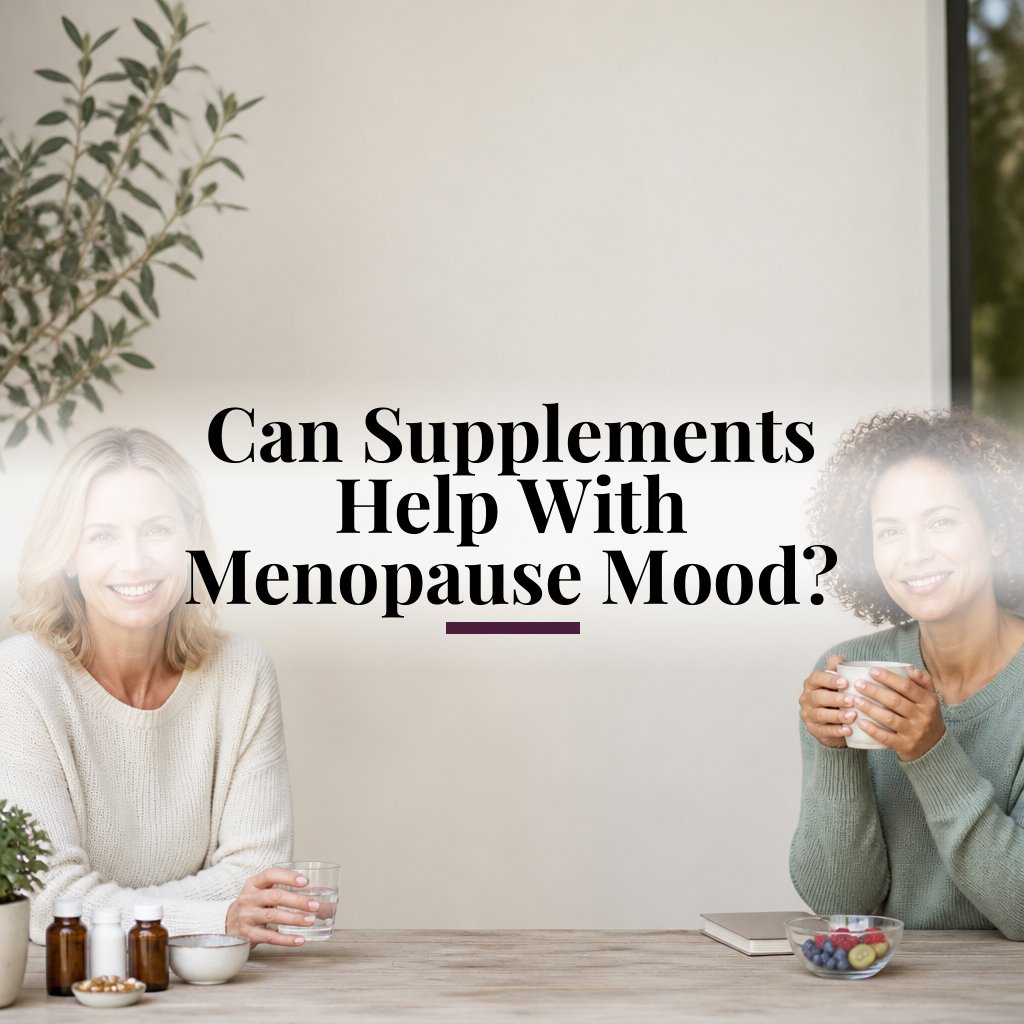 Can Supplements Help With Menopause Mood?