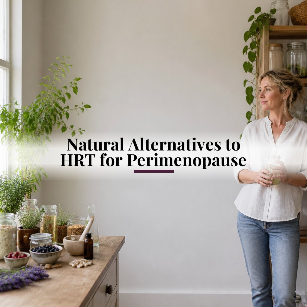 Natural Alternatives to HRT for Perimenopause